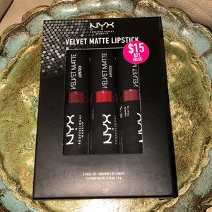 NYX velvet matte lipstick set